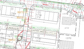 Regen- Schmutzwasserentwässerung, Straßenbau im 